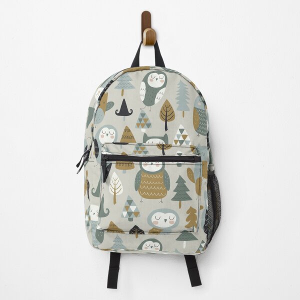 Item preview, Cute owls and trees in cartoon designed and sold by Mnightsa.