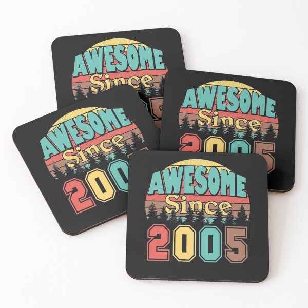 Item preview, Awesome Since 2005 T-Shirt designed and sold by CathyBabson.