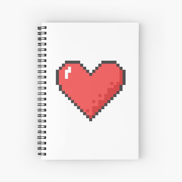 Pixel Emoji Spiral Notebooks for Sale | Redbubble