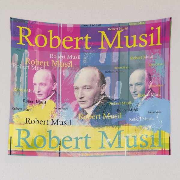 Item preview, Robert Musil Portrait, famous writer designed and sold by Mauswohn.