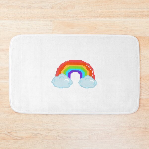 Item preview, Arco iris Pixel Art Emoji designed and sold by Sticker Vibes.