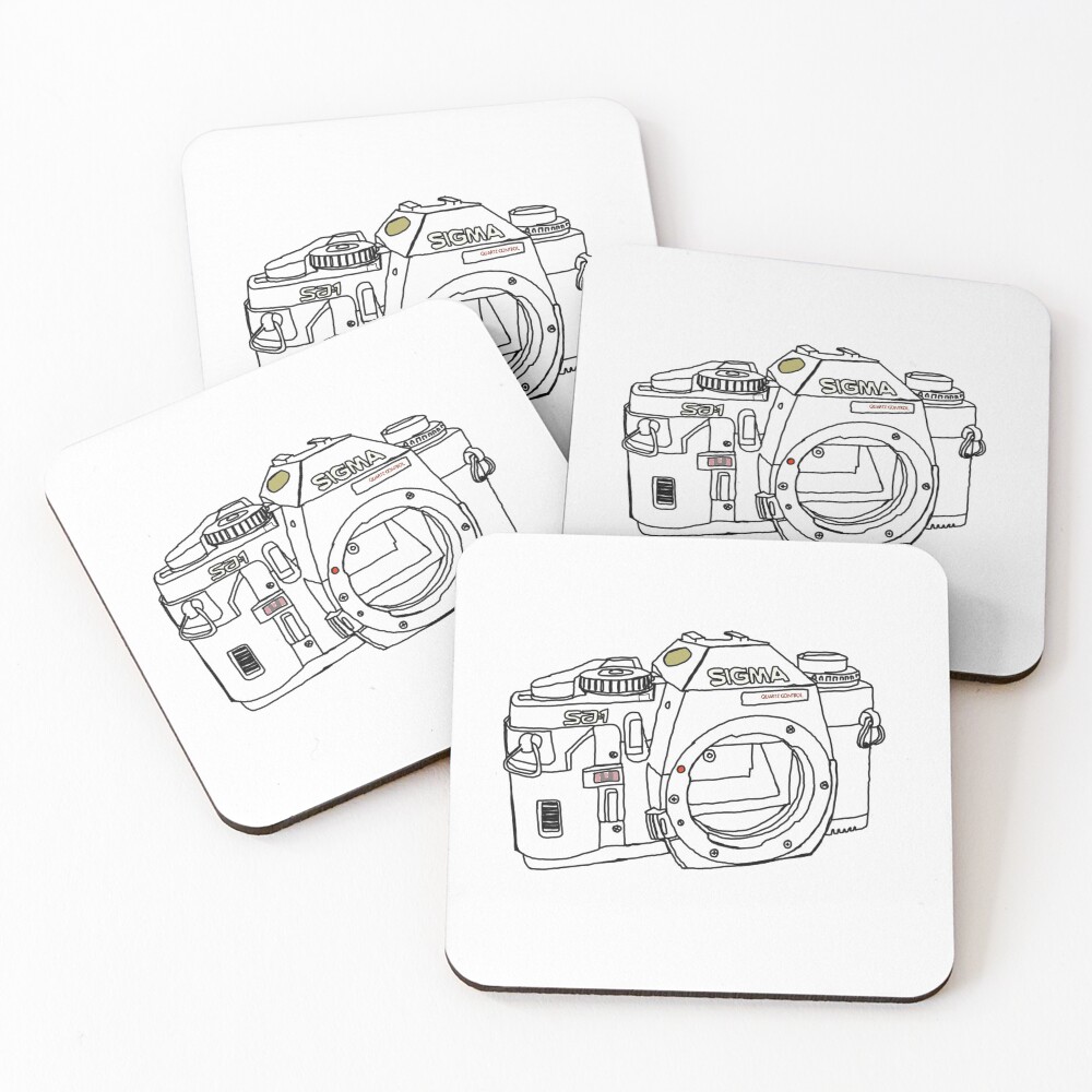 Item preview, Coasters (Set of 4) designed and sold by PyroPython.