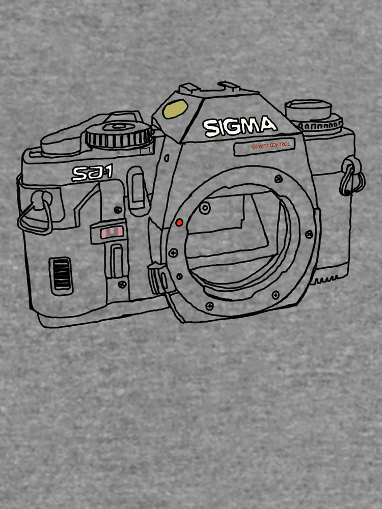 Thumbnail 6 of 6, Lightweight Sweatshirt, Wire Frame Sigma camera designed and sold by PyroPython.