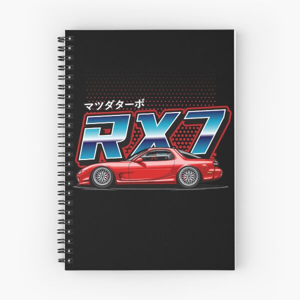 Item preview, RX7 FD Retro Style (Burning Red) designed and sold by JioojiProject.
