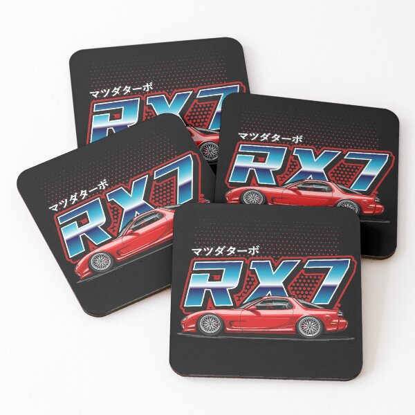 Item preview, RX7 FD Retro Style (Burning Red) designed and sold by JioojiProject.