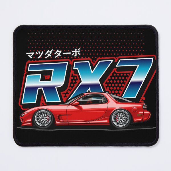 Item preview, RX7 FD Retro Style (Burning Red) designed and sold by JioojiProject.