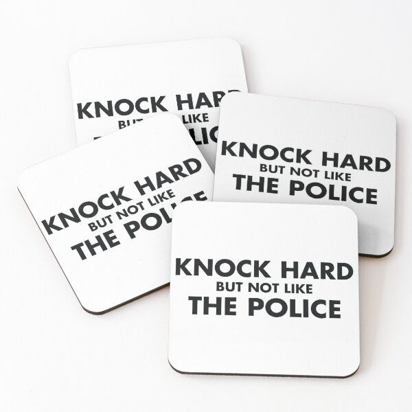 Item preview, Knock Hard But Not Like The Police designed and sold by shotofash.
