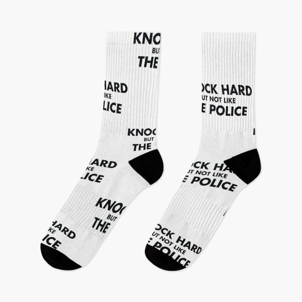 Item preview, Knock Hard But Not Like The Police designed and sold by shotofash.