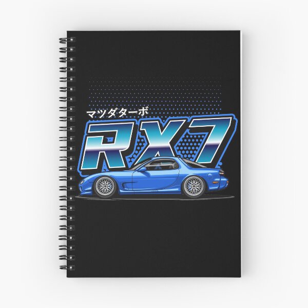 Item preview, RX7 FD Retro Style (Racing Blue) designed and sold by JioojiProject.