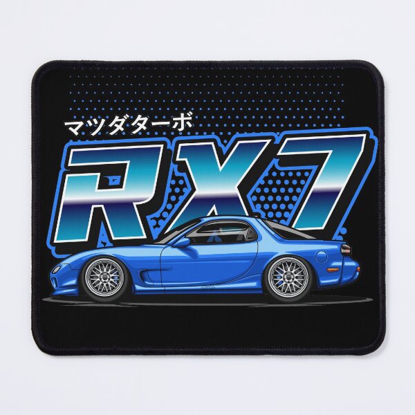 Item preview, RX7 FD Retro Style (Racing Blue) designed and sold by JioojiProject.