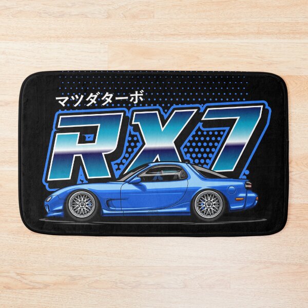 Item preview, RX7 FD Retro Style (Racing Blue) designed and sold by JioojiProject.