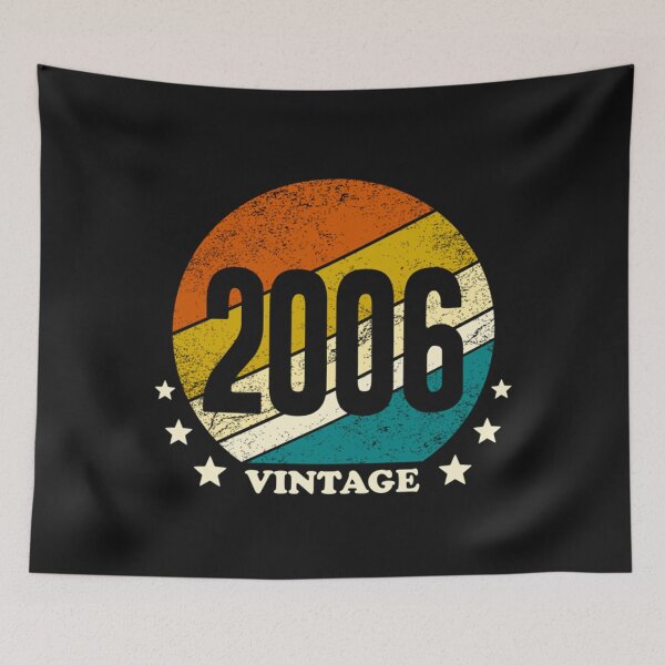 Item preview, Vintage born in 2006 birth year gift T-Shirt designed and sold by AlanWhitefoot.
