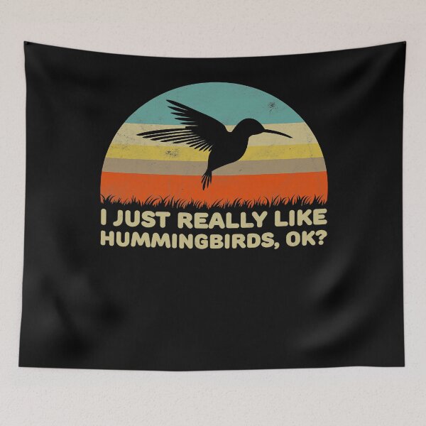 Item preview, Funny I Just Really Like Hummingbirds OK designed and sold by SeanDoke.
