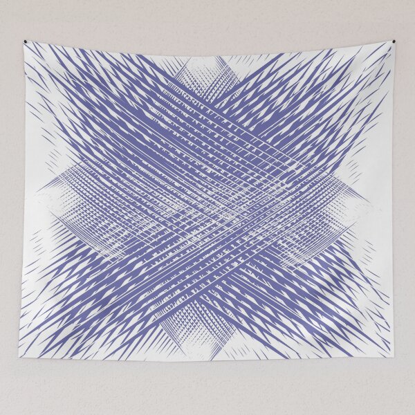 Item preview, digital, 3d, graphicdesign, pattern, illustration, abstract, geometric, purple, minimal, modern, art, vector, stripes, striped, stripespattern, designed and sold by PrintedDreams.