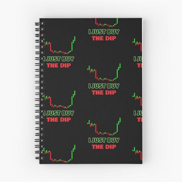 Item preview, I just Buy the Dip Cryptocurrency Design designed and sold by mkzmerch.