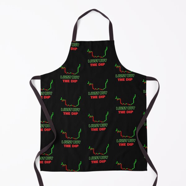 Item preview, I just Buy the Dip Cryptocurrency Design designed and sold by mkzmerch.