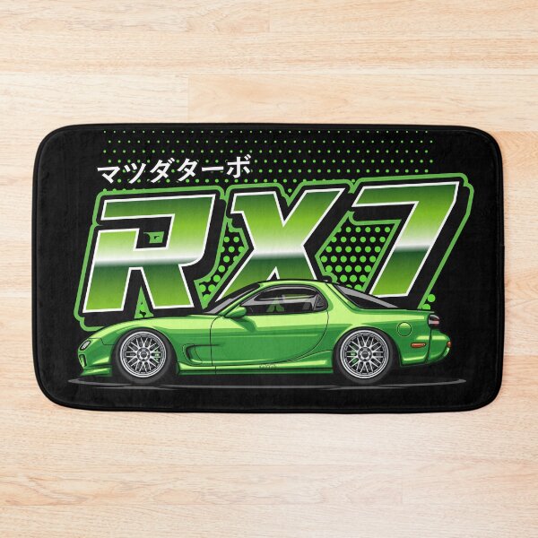 Item preview, RX7 FD Retro Style (Lime Green) designed and sold by JioojiProject.