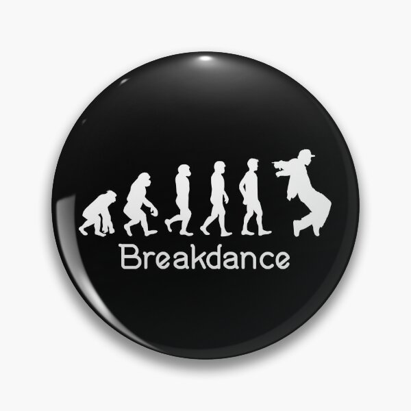 Item preview, Breakdance Breakdancing Break-dancer Funny Evolution designed and sold by CuteDesigns1.