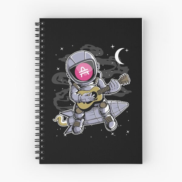 Item preview, Astronaut Guitar AMP Coin To The Moon Crypto Token Cryptocurrency Blockchain Wallet HODL designed and sold by AdamRoberts90.