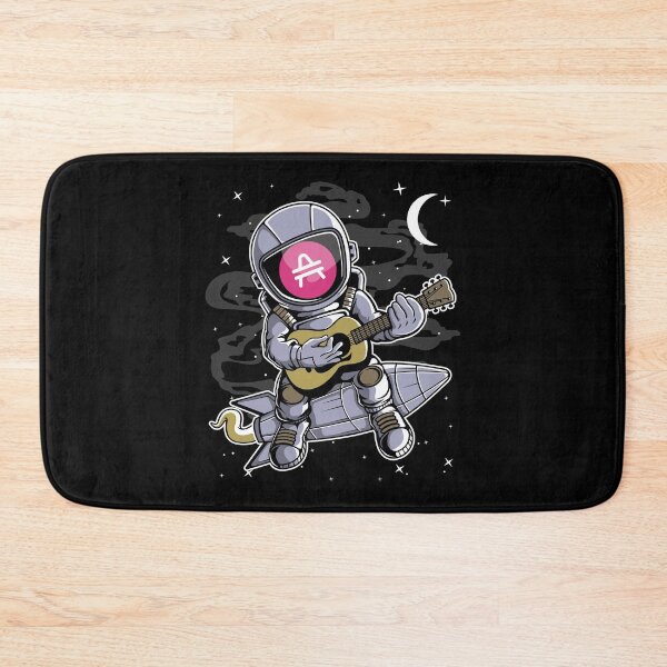 Item preview, Astronaut Guitar AMP Coin To The Moon Crypto Token Cryptocurrency Blockchain Wallet HODL designed and sold by AdamRoberts90.