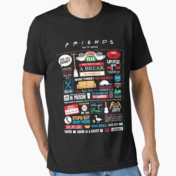 Item preview, Friends Quotes Classic T-Shirt.png designed and sold by KRISTINABYRD.