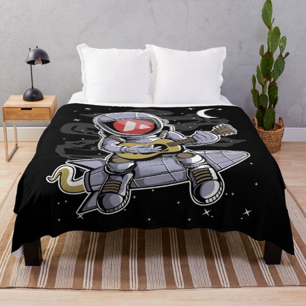 Item preview, Astronaut Guitar Avalanche AVAX Coin To The Moon Crypto Token Cryptocurrency Blockchain Wallet HODL designed and sold by AdamRoberts90.