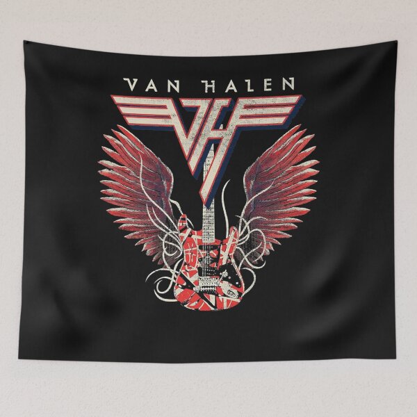 Item preview, eddie van guitar Classic T-Shirt.png designed and sold by KRISTINABYRD.