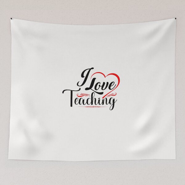 Item preview, I Love Teaching designed and sold by AuroraApparel.