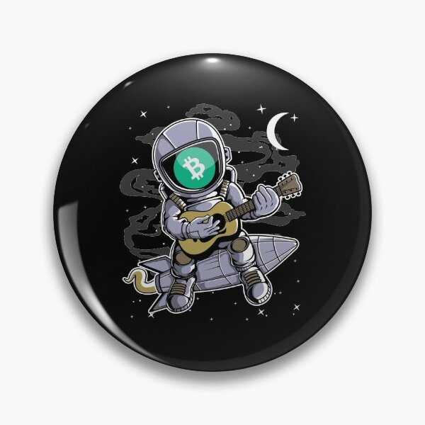 Item preview, Astronaut Guitar BitCoin Cash BCH Coin To The Moon Crypto Token Cryptocurrency Blockchain Wallet HODL designed and sold by AdamRoberts90.