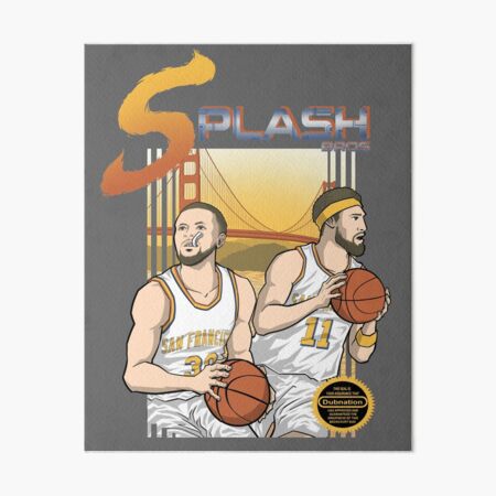 Stephen Curry Oakland Golden Illustration Art Board Print for Sale by  midamode