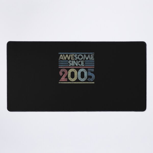 Item preview, Vintage 16th Birthday Gifts - Awesome Since 2005 T-Shirt designed and sold by CathyBabson.