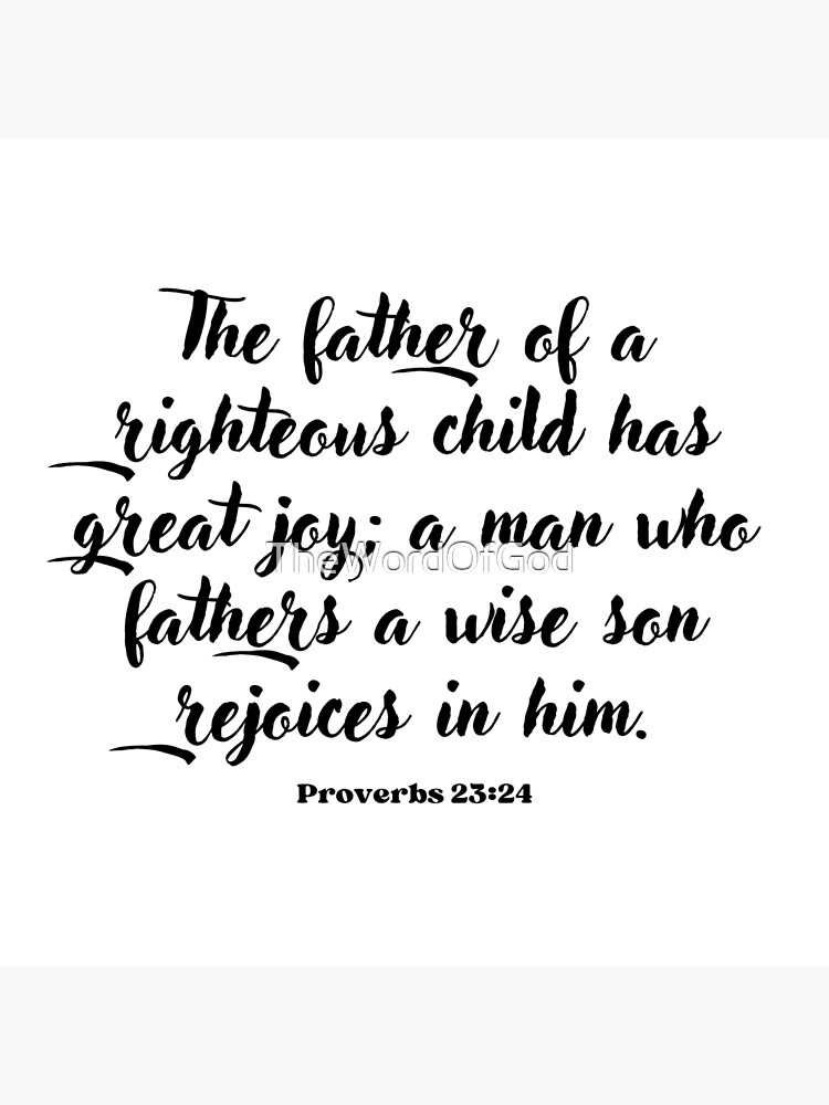 Proverbs 23 24 NIV Bible Verse Poster For Sale By TheWordOfGod proverbs-23-24-niv-bible-verse-poster-for-sale-by-thewordofgod