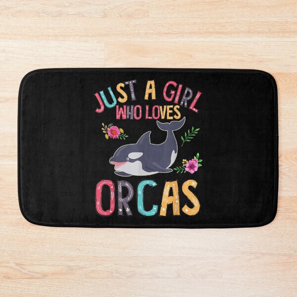 Item preview, Just A Girl Who Loves Orcas Cute Killer Whales designed and sold by spherevilla.