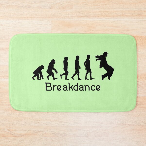 Item preview, Breakdance Breakdancing Break-dancer Funny Evolution designed and sold by CuteDesigns1.