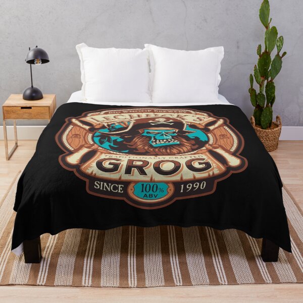 Artikelvorschau, Ghost Pirate Grog - Monkey Island Craft Beer - Video Game Essential T-Shirt.png entworfen und verkauft von KRISTINABYRD.