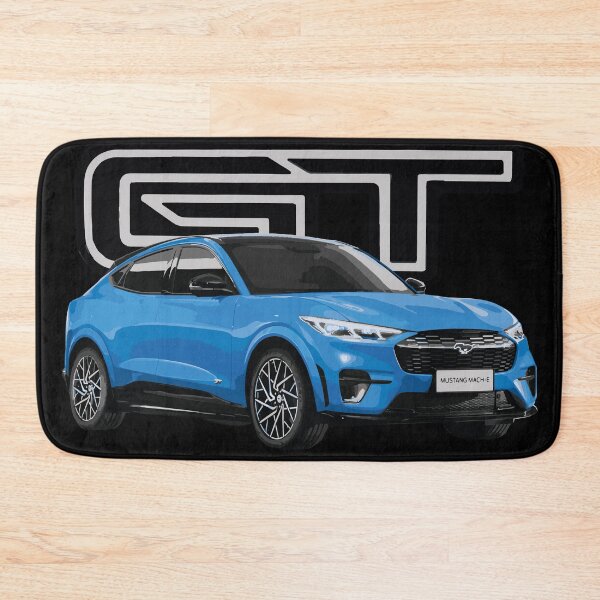 Item preview, MUSTANG MACH-E GT Grabber Blue Performance Electric SUV designed and sold by cowtownCOWBOY.