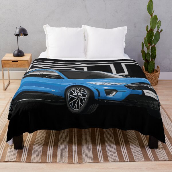 Item preview, MUSTANG MACH-E GT Grabber Blue Performance Electric SUV designed and sold by cowtownCOWBOY.