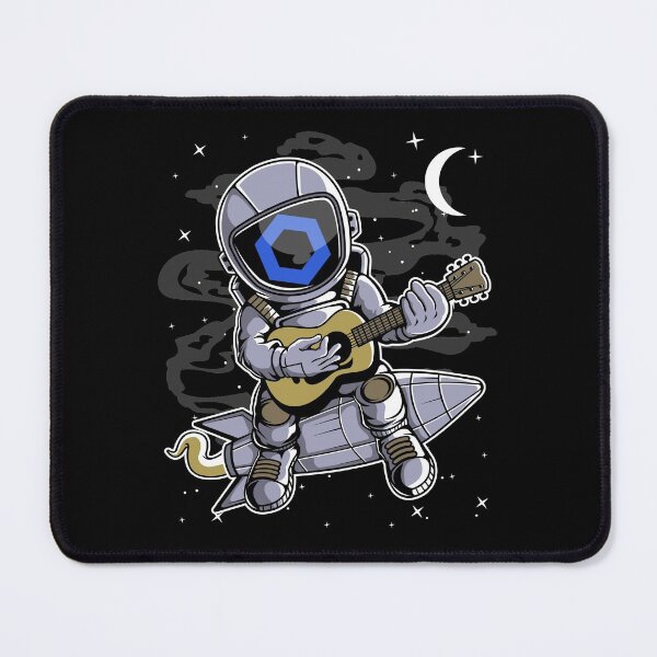 Item preview, Astronaut Guitar Chainlink LINK Coin To The Moon Crypto Token Cryptocurrency Blockchain Wallet HODL designed and sold by AdamRoberts90.