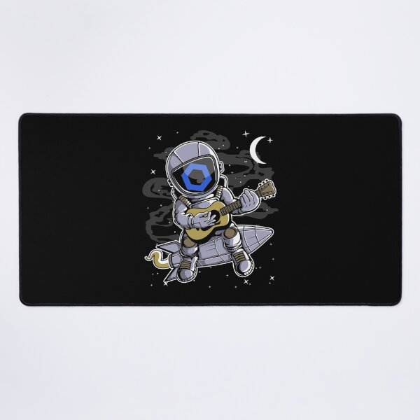 Item preview, Astronaut Guitar Chainlink LINK Coin To The Moon Crypto Token Cryptocurrency Blockchain Wallet HODL designed and sold by AdamRoberts90.