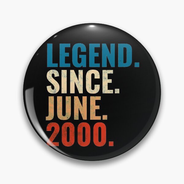 Item preview, Legend Since June 2000 Retro Vintage designed and sold by Teelogic.