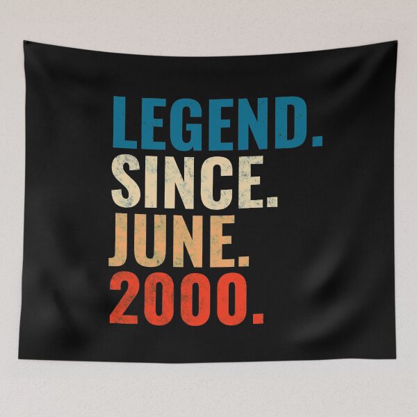 Item preview, Legend Since June 2000 Retro Vintage designed and sold by Teelogic.