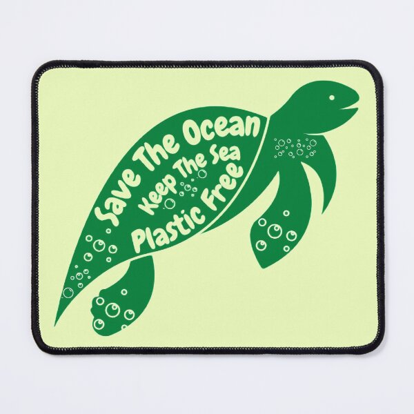 Item preview, The Ocean Keep the Sea Plastic Free - Turtle designed and sold by mewsis.