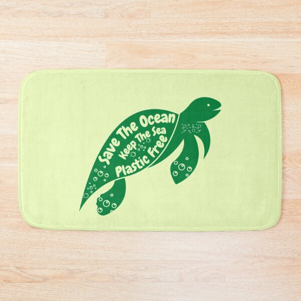 Item preview, The Ocean Keep the Sea Plastic Free - Turtle designed and sold by mewsis.