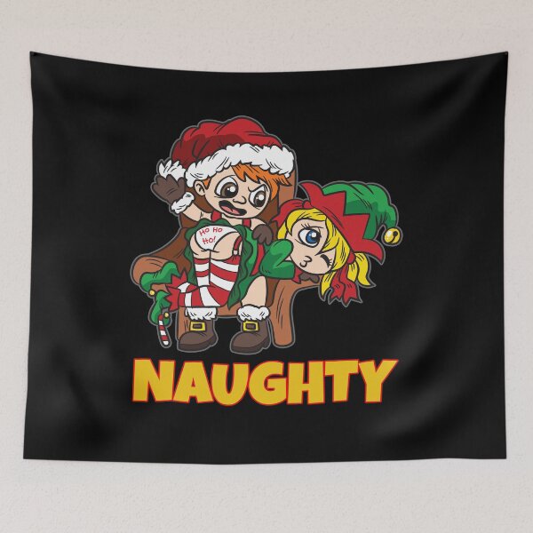 Artikelvorschau, Naughty Elf gets Spanking by Santa Claus DDLG kink entworfen und verkauft von Moonpie90.