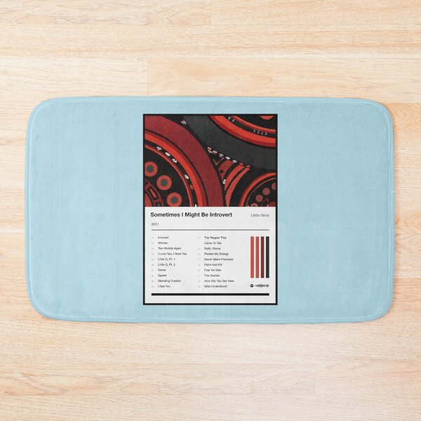 Item preview, Sometimes I Might Be Introvert Tracklist     designed and sold by LittleOwlsHut.
