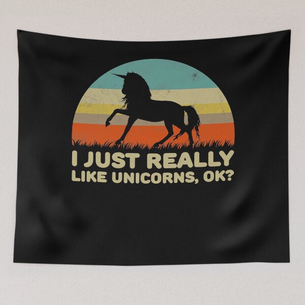Item preview, Funny I Just Really Like Unicorns OK designed and sold by SeanDoke.