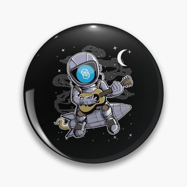 Item preview, Astronaut Guitar Fantom FTM Coin To The Moon Crypto Token Cryptocurrency Blockchain Wallet HODL designed and sold by AdamRoberts90.