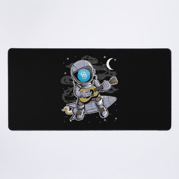 Artikelvorschau, Astronaut Guitar Fantom FTM Coin To The Moon Crypto Token Cryptocurrency Blockchain Wallet HODL entworfen und verkauft von AdamRoberts90.