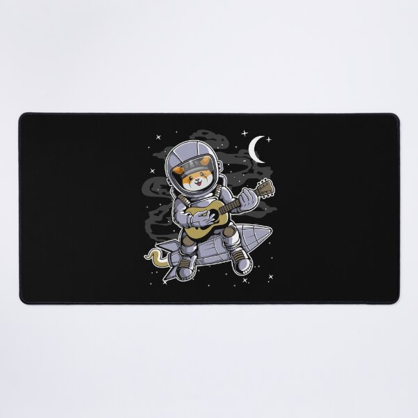 Item preview, Astronaut Guitar Floki Inu Coin To The Moon Crypto Token Cryptocurrency Blockchain Wallet HODL designed and sold by AdamRoberts90.