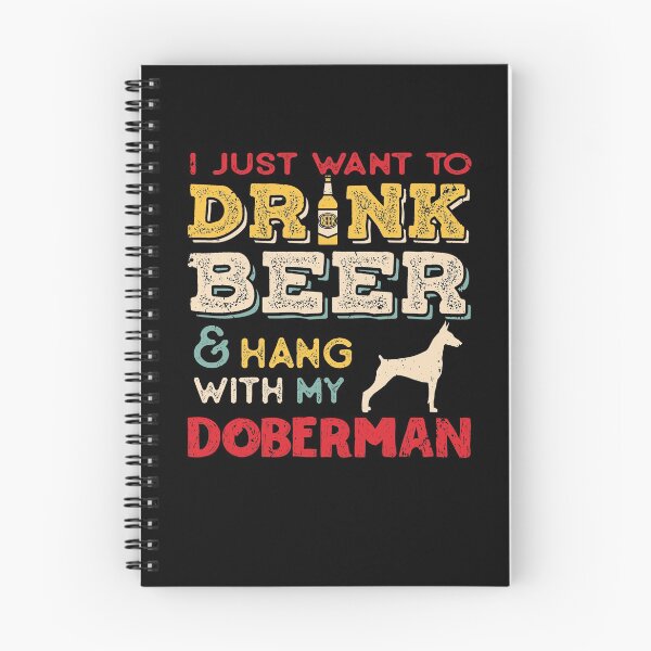 Item preview, Dobermann Dog Dad Beer Lover designed and sold by rafaeltto.